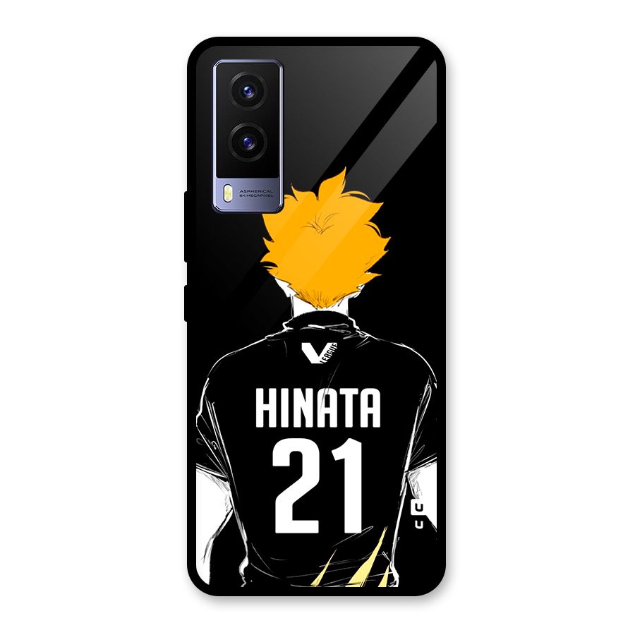 Hinata 21 Glass Back Case for Vivo V21e 5G