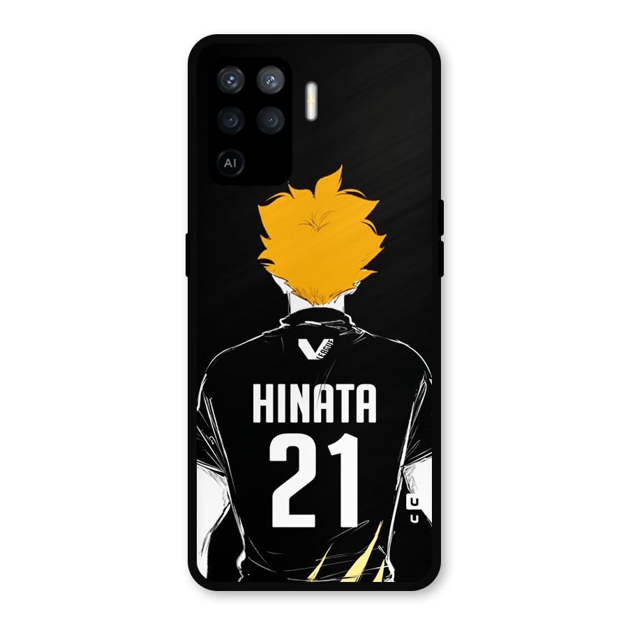 Hinata 21 Metal Back Case for Oppo F19 Pro