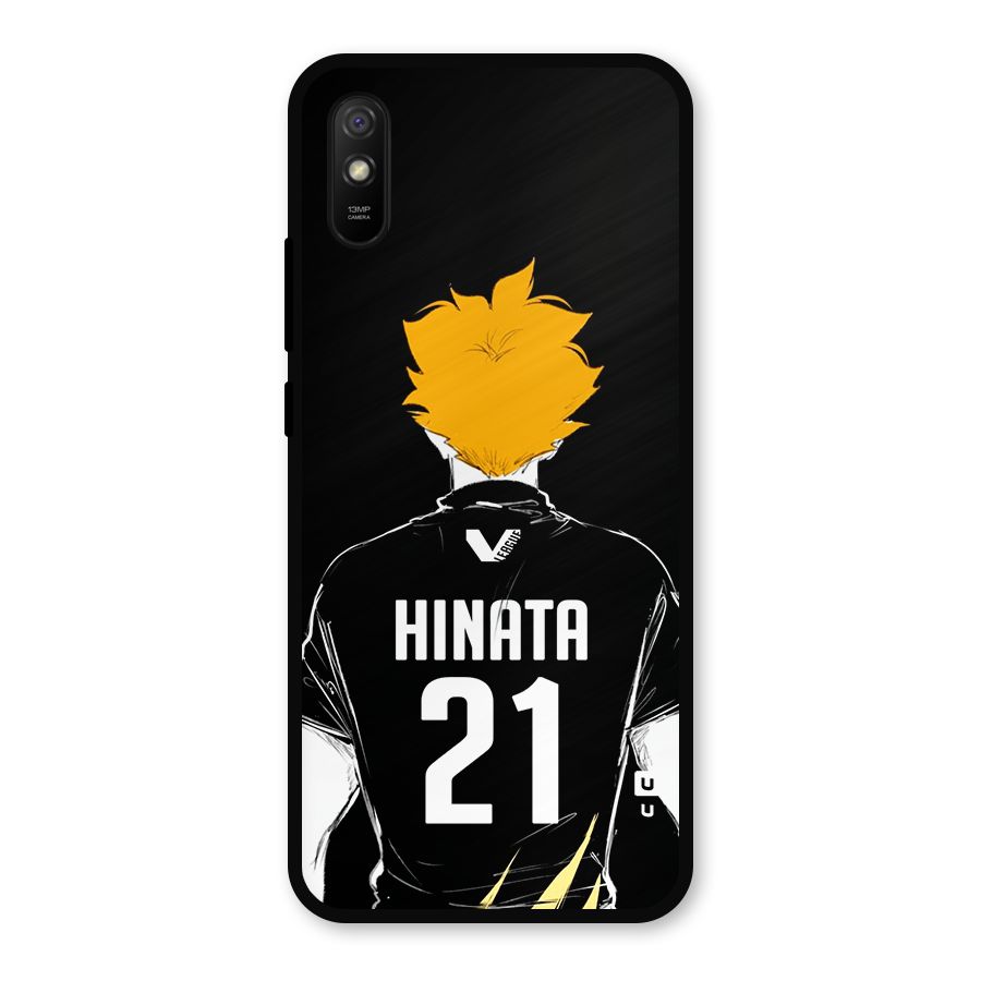 Hinata 21 Metal Back Case for Redmi 9i