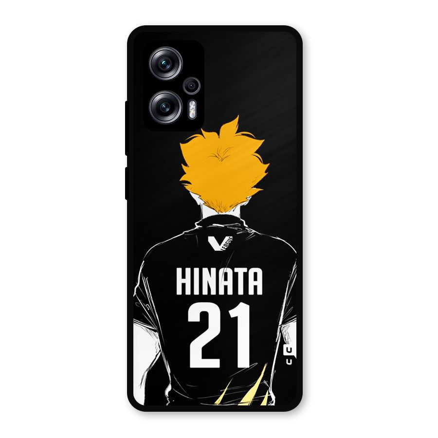 Hinata 21 Metal Back Case for Redmi K50i