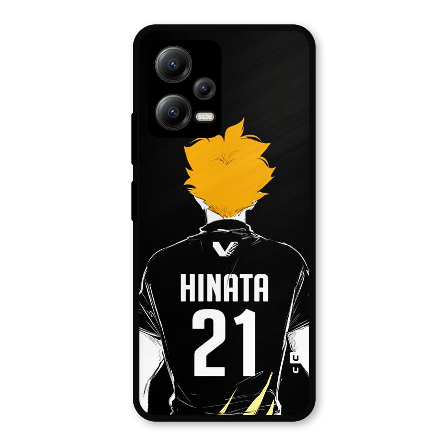 Hinata 21 Metal Back Case for Redmi Note 12 5G