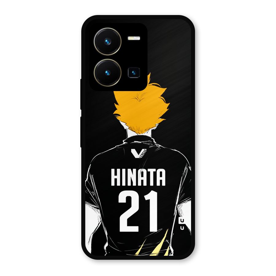 Hinata 21 Metal Back Case for Vivo Y35