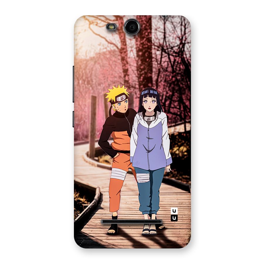 Hinata Annoyed Back Case for Canvas Juice 3 Q392