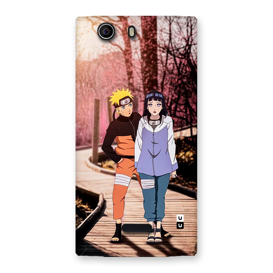 Hinata Annoyed Back Case for Canvas Nitro 2 E311