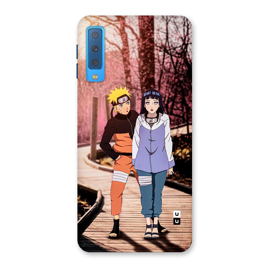 Hinata Annoyed Back Case for Galaxy A7 (2018)