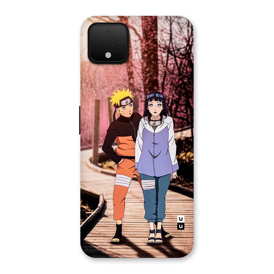 Hinata Annoyed Back Case for Google Pixel 4 XL