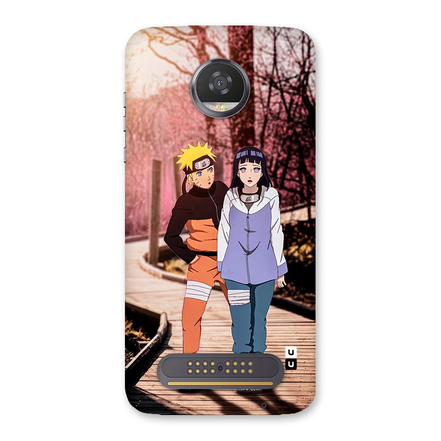 Hinata Annoyed Back Case for Moto Z2 Play