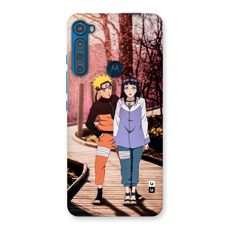 Hinata Annoyed Back Case for Motorola One Fusion Plus