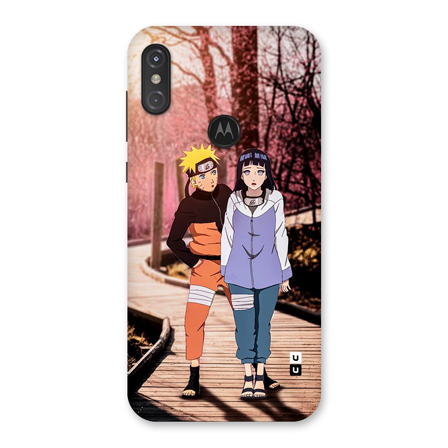 Hinata Annoyed Back Case for Motorola One Power