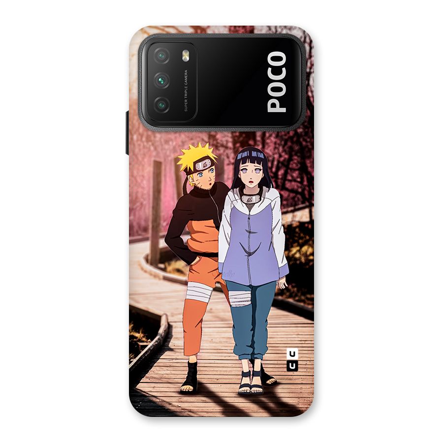 Hinata Annoyed Back Case for Poco M3