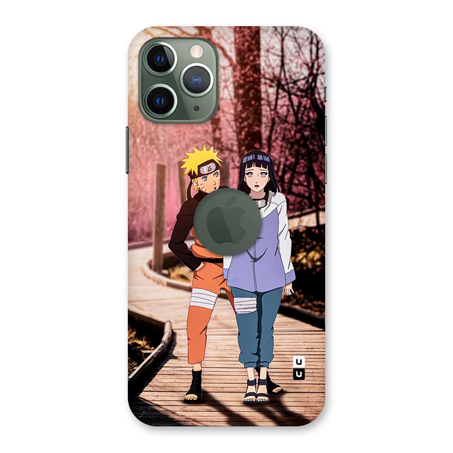 Hinata Annoyed Back Case for iPhone 11 Pro Logo Cut