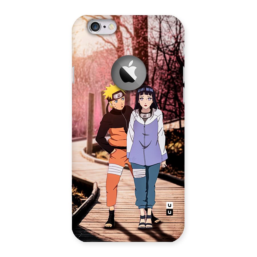 Hinata Annoyed Back Case for iPhone 6 Logo Cut