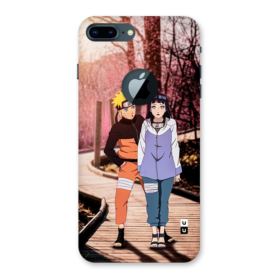 Hinata Annoyed Back Case for iPhone 7 Plus Logo Cut