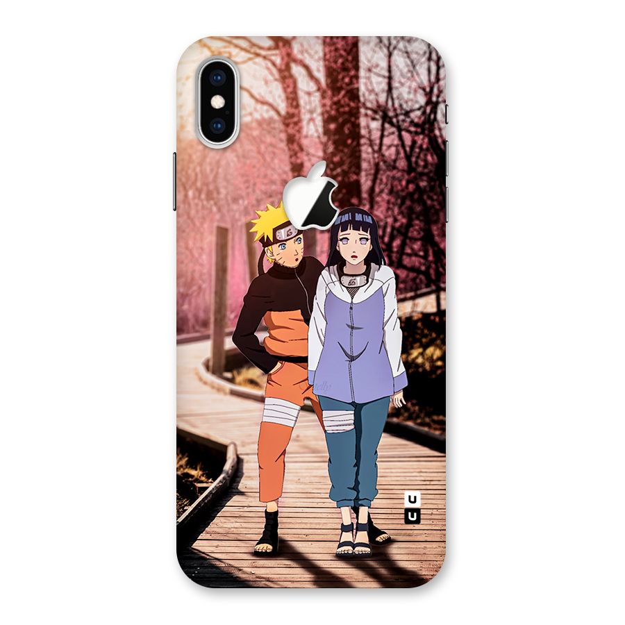 Hinata Annoyed Back Case for iPhone XS Max Apple Cut
