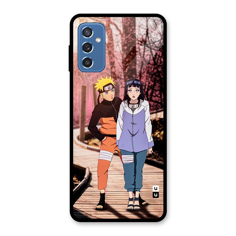 Hinata Annoyed Glass Back Case for Galaxy M52 5G