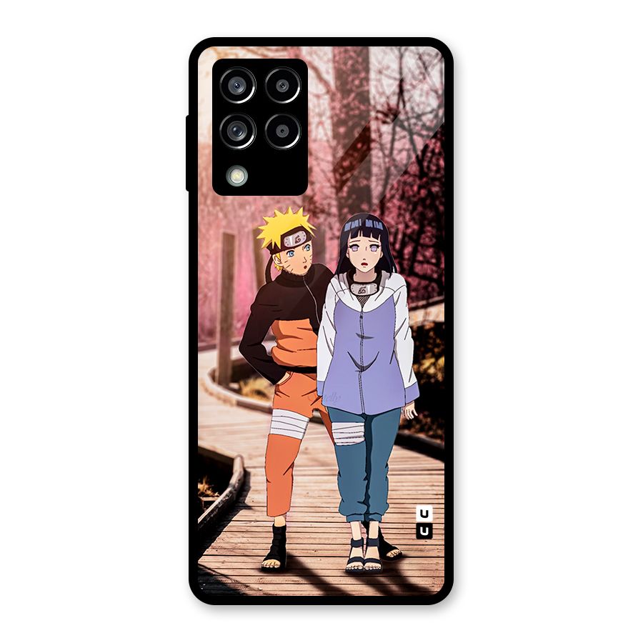 Hinata Annoyed Glass Back Case for Galaxy M53 5G