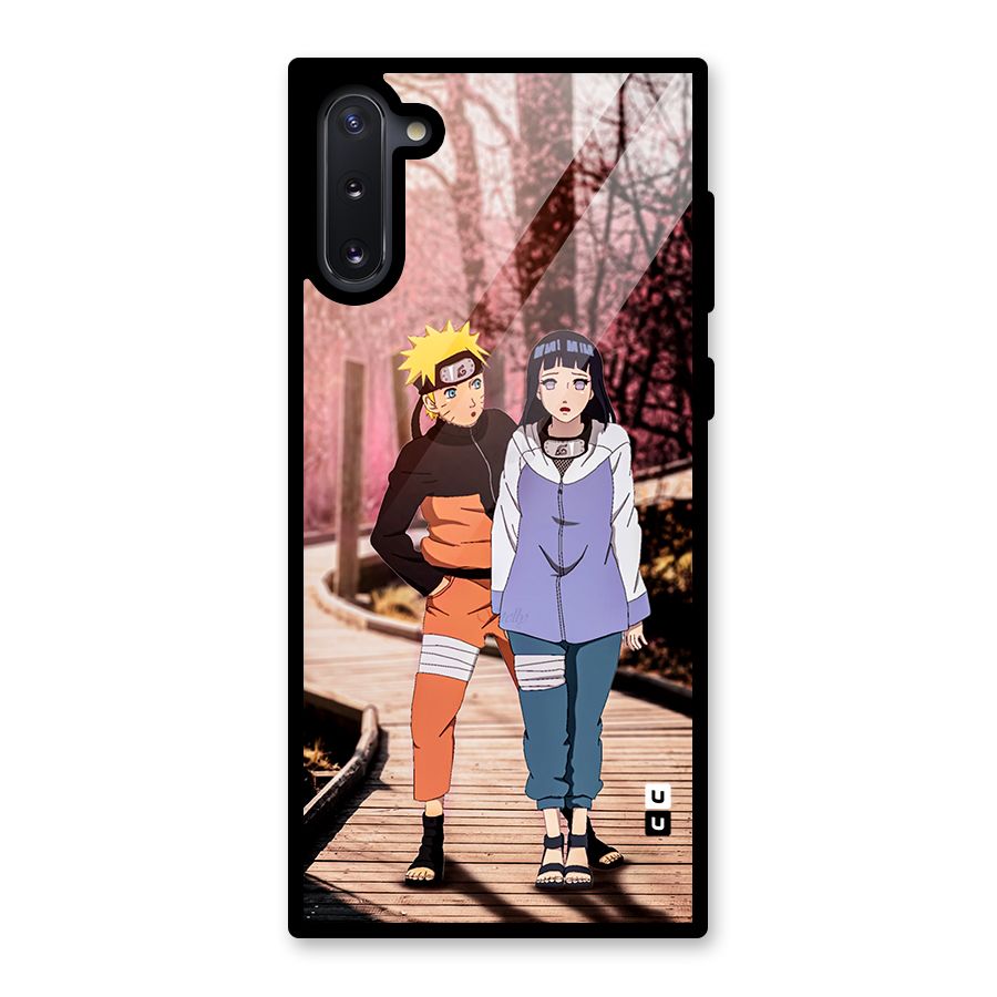 Hinata Annoyed Glass Back Case for Galaxy Note 10