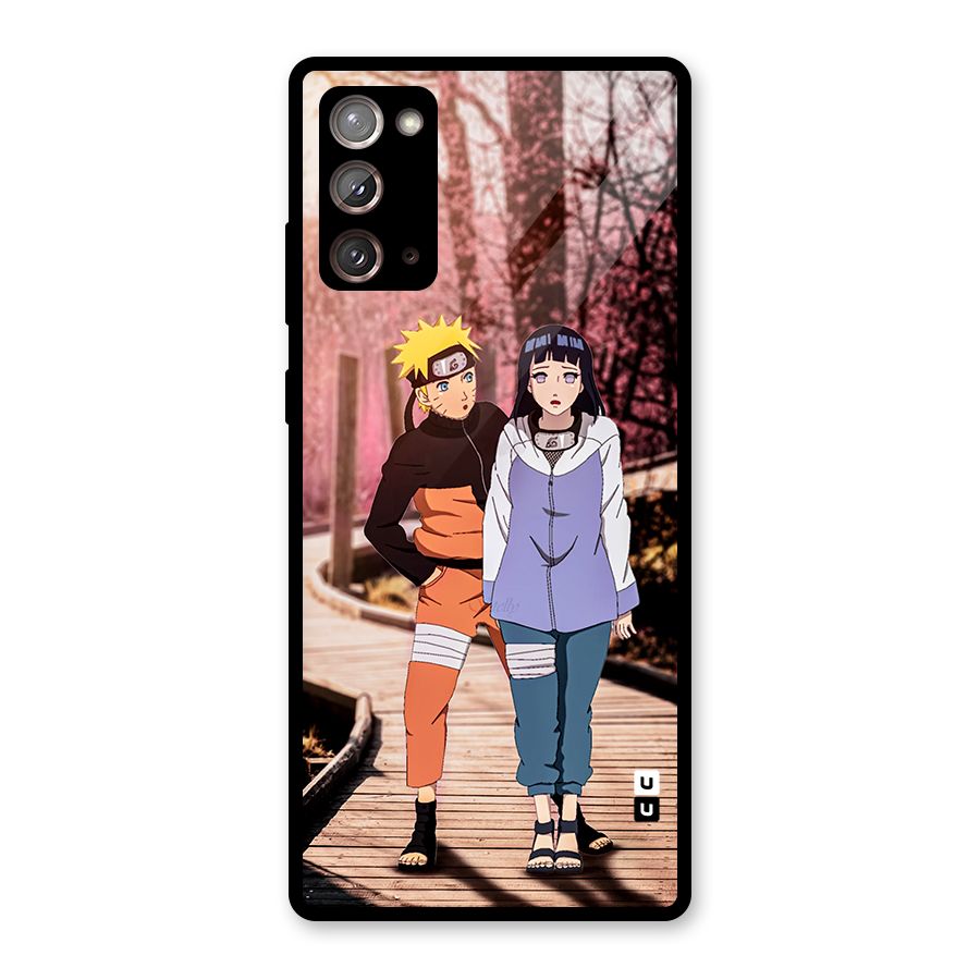 Hinata Annoyed Glass Back Case for Galaxy Note 20