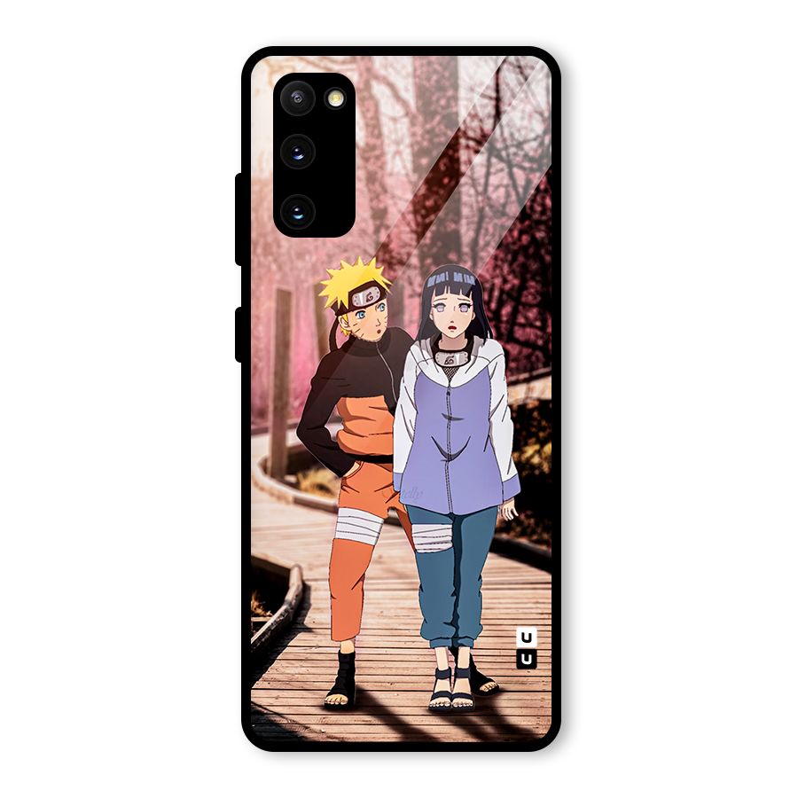 Hinata Annoyed Glass Back Case for Galaxy S20 FE