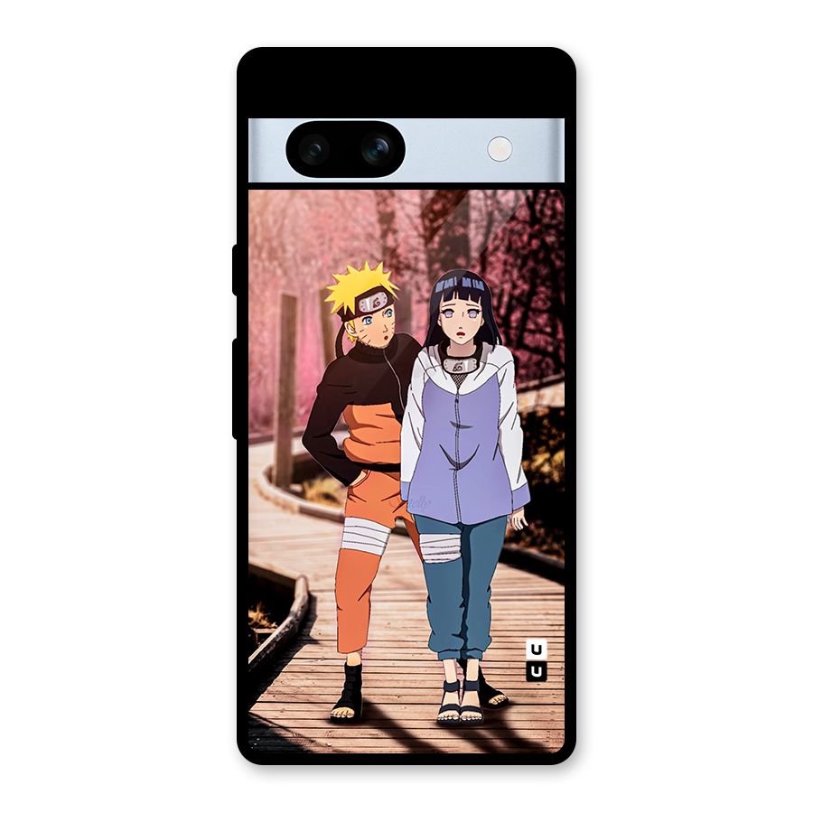 Hinata Annoyed Glass Back Case for Google Pixel 7a