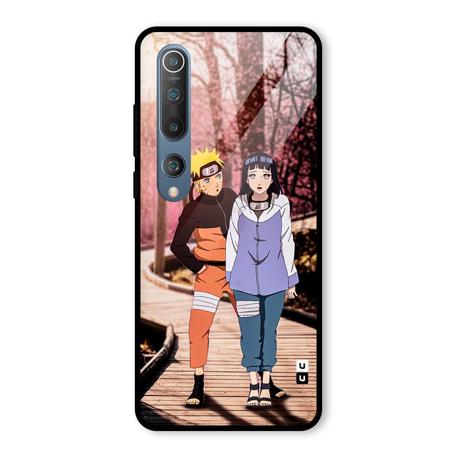 Hinata Annoyed Glass Back Case for Mi 10