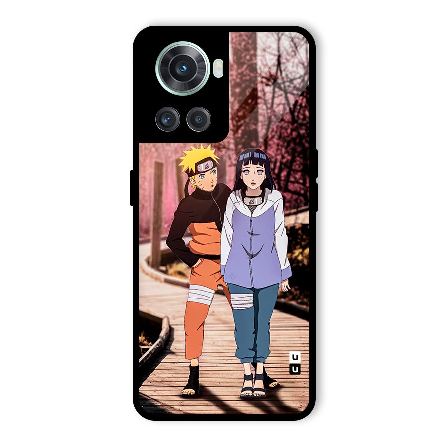 Hinata Annoyed Glass Back Case for OnePlus 10R