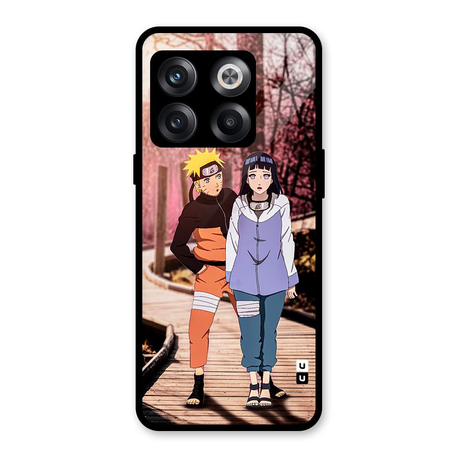 Hinata Annoyed Glass Back Case for OnePlus 10T