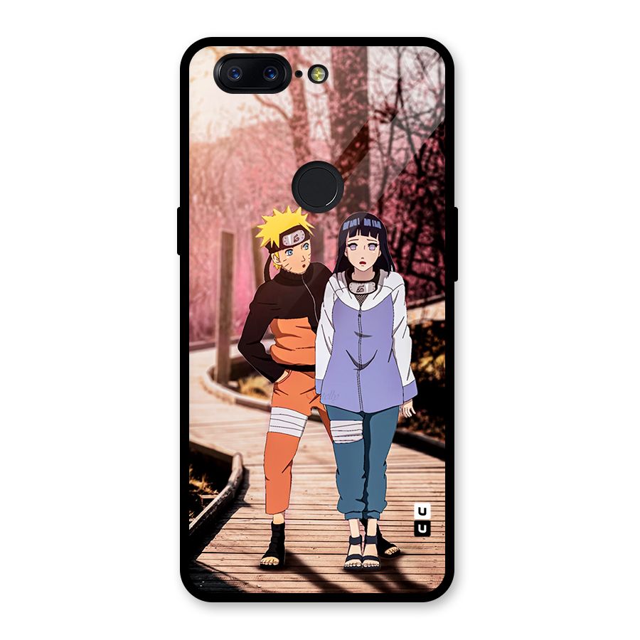 Hinata Annoyed Glass Back Case for OnePlus 5T