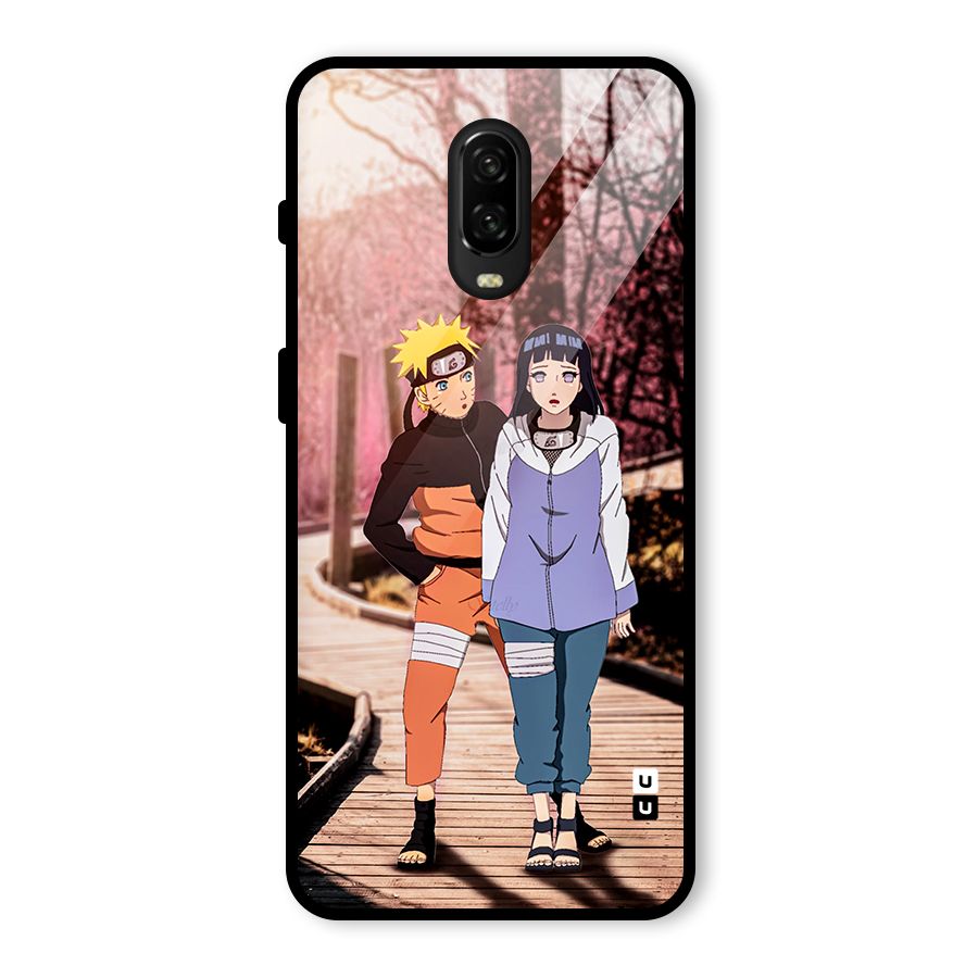 Hinata Annoyed Glass Back Case for OnePlus 6T