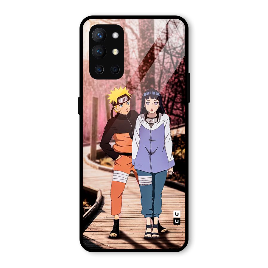 Hinata Annoyed Glass Back Case for OnePlus 9R