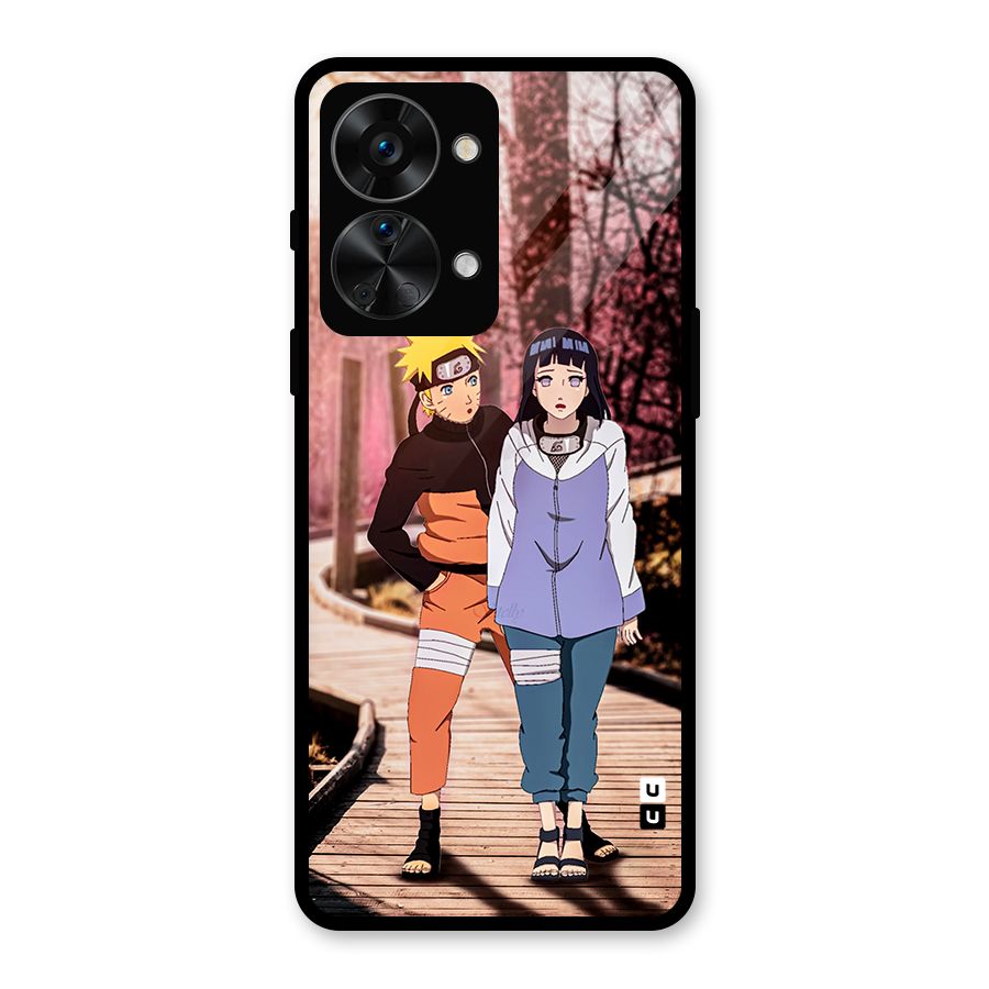Hinata Annoyed Glass Back Case for OnePlus Nord 2T