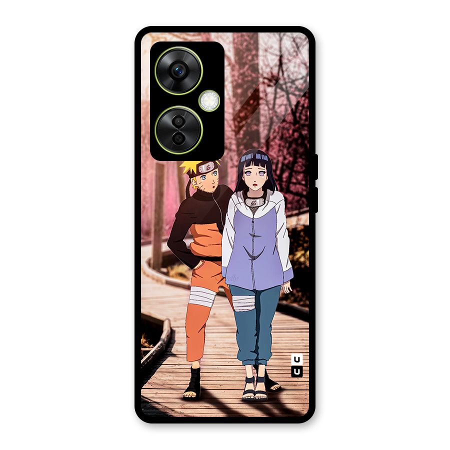 Hinata Annoyed Glass Back Case for OnePlus Nord CE 3 Lite