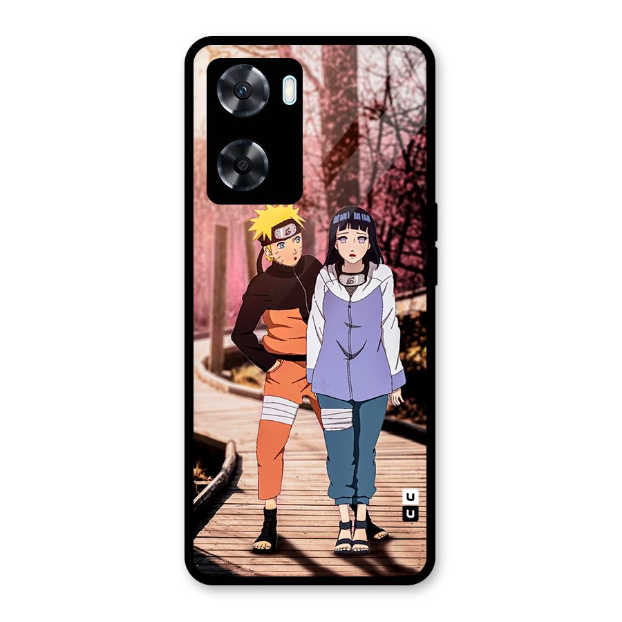 Hinata Annoyed Glass Back Case for Oppo A77