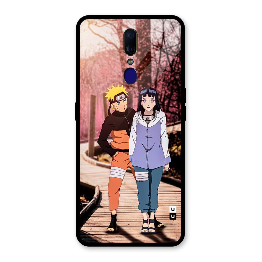 Hinata Annoyed Glass Back Case for Oppo F11