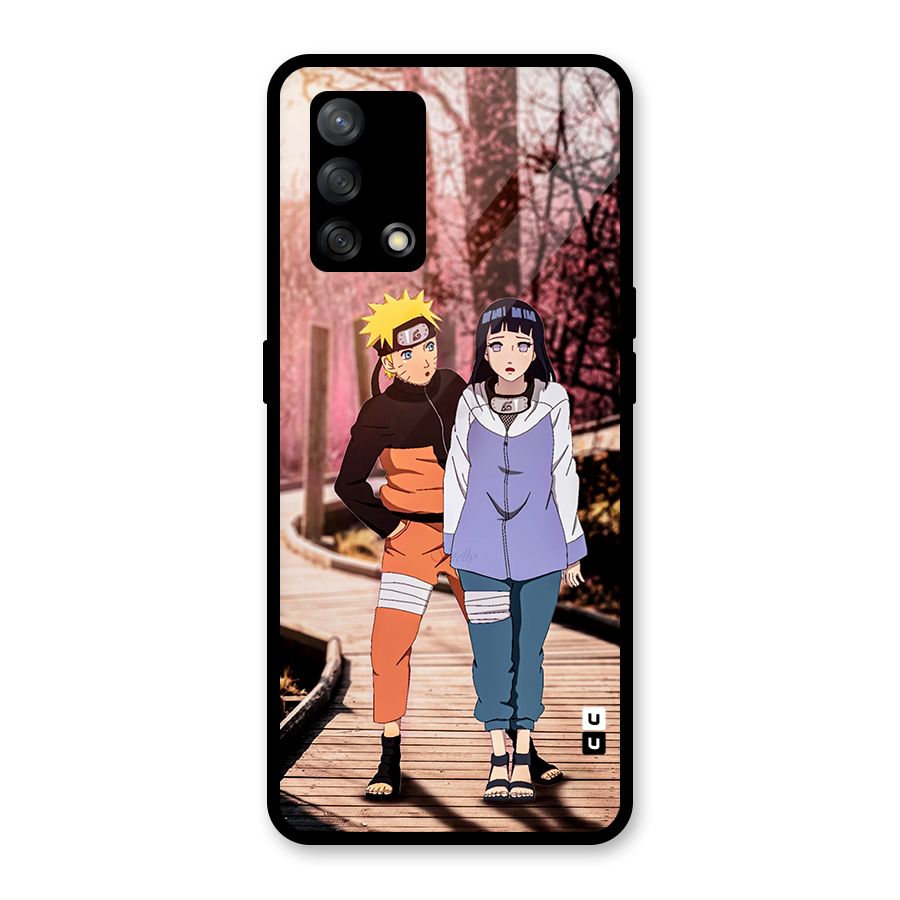 Hinata Annoyed Glass Back Case for Oppo F19