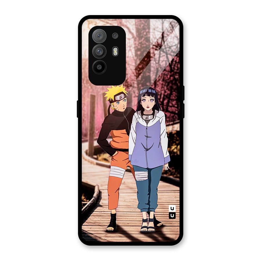 Hinata Annoyed Glass Back Case for Oppo F19 Pro Plus 5G