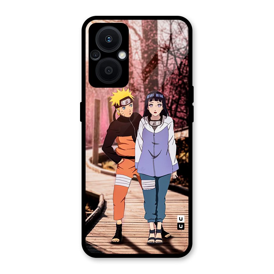 Hinata Annoyed Glass Back Case for Oppo F21s Pro 5G
