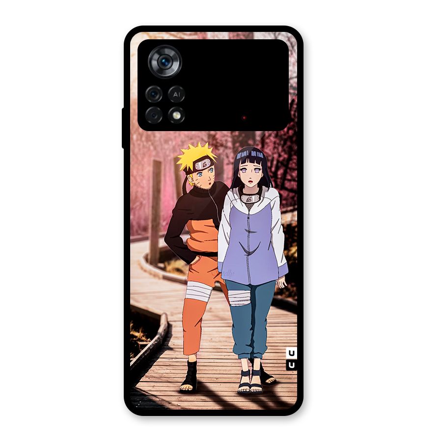 Hinata Annoyed Glass Back Case for Poco X4 Pro 5G