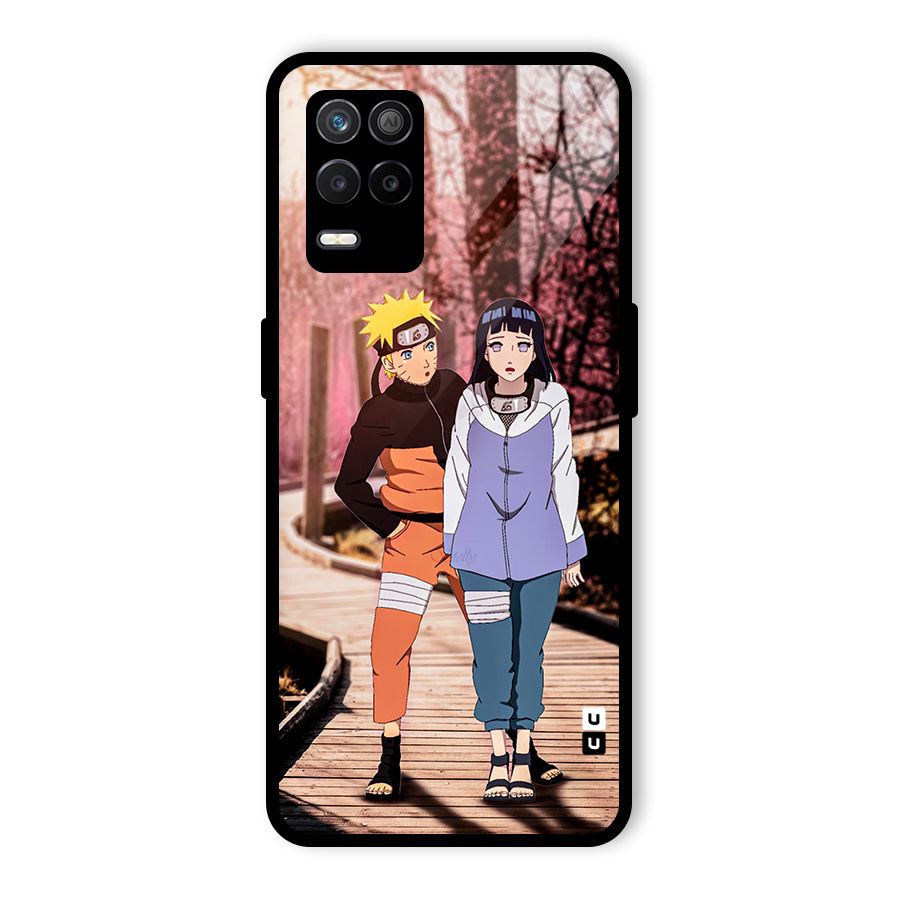 Hinata Annoyed Glass Back Case for Realme 8s 5G
