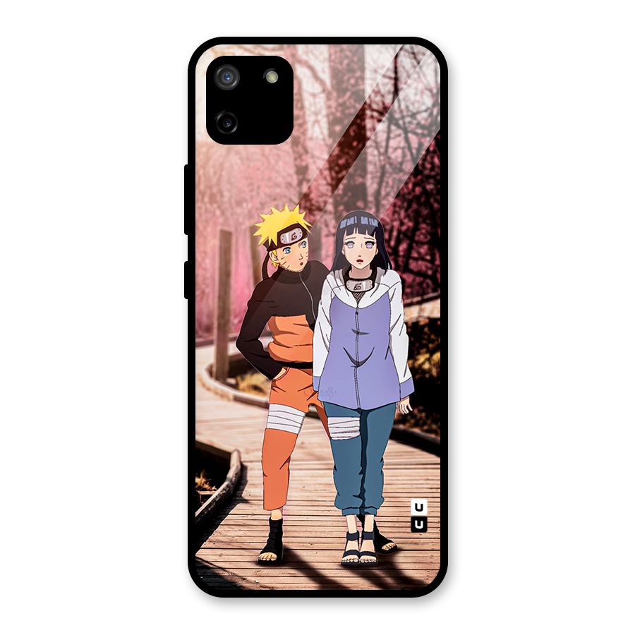 Hinata Annoyed Glass Back Case for Realme C11