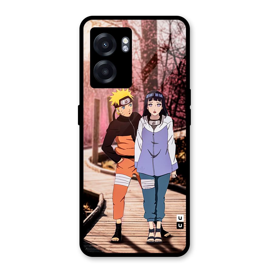 Hinata Annoyed Glass Back Case for Realme Narzo 50 5G