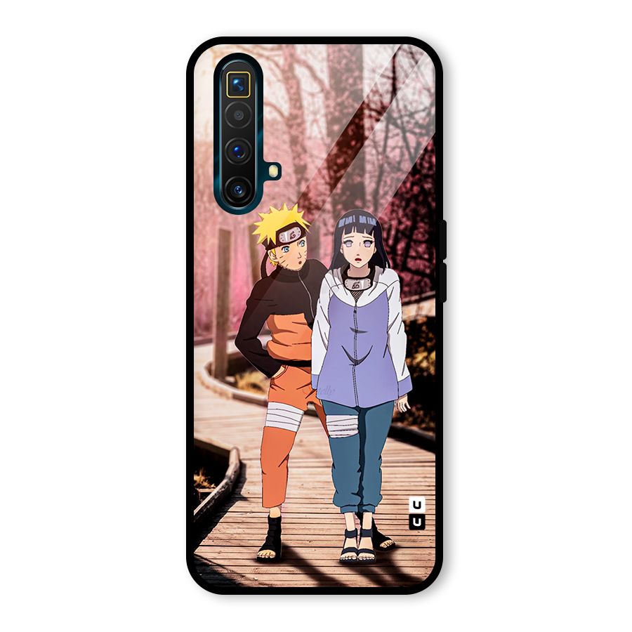 Hinata Annoyed Glass Back Case for Realme X3