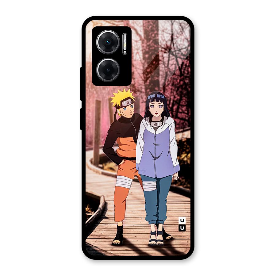 Hinata Annoyed Glass Back Case for Redmi 11 Prime 5G