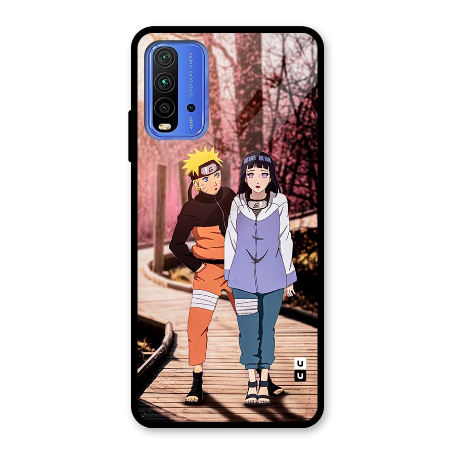 Hinata Annoyed Glass Back Case for Redmi 9 Power