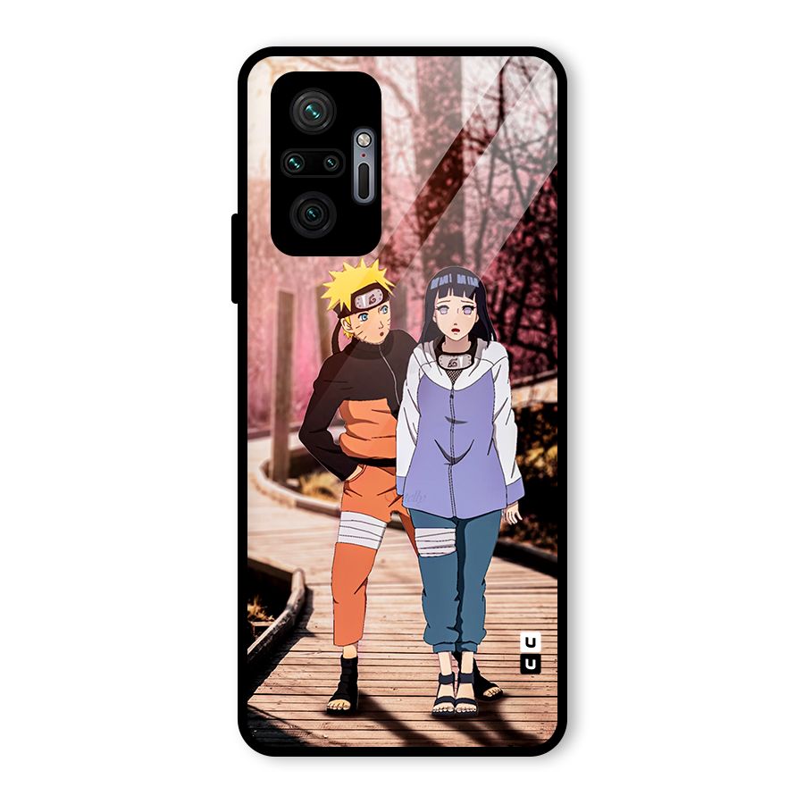 Hinata Annoyed Glass Back Case for Redmi Note 10 Pro Max