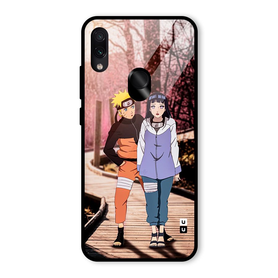 Hinata Annoyed Glass Back Case for Redmi Note 7 Pro