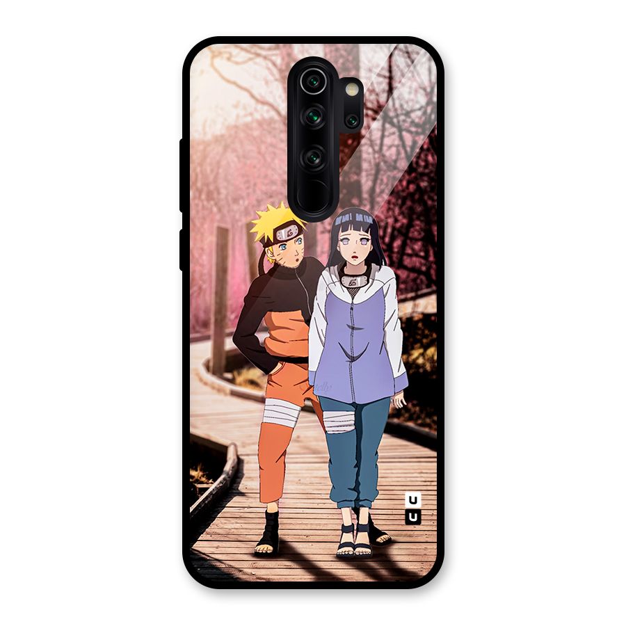 Hinata Annoyed Glass Back Case for Redmi Note 8 Pro