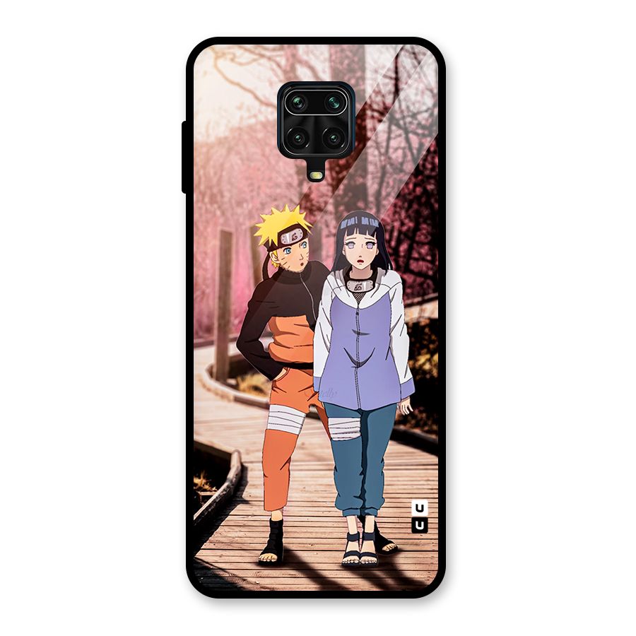 Hinata Annoyed Glass Back Case for Redmi Note 9 Pro