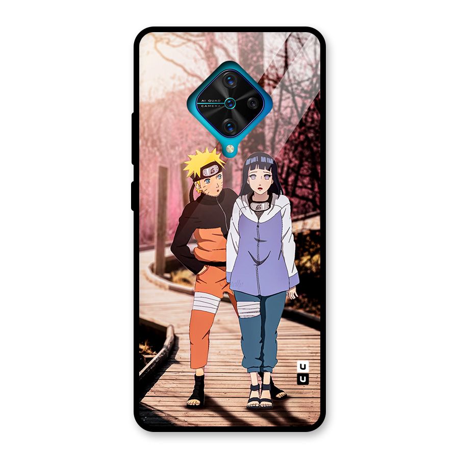 Hinata Annoyed Glass Back Case for Vivo S1 Pro