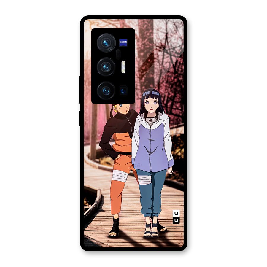 Hinata Annoyed Glass Back Case for Vivo X70 Pro Plus
